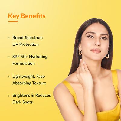 Fixderma Shadow Invisible Serum Sunscreen SPF 50+ PA+++ -With Vitamin C & Hyaluronic Acid 30 ml - Face Sunscreen