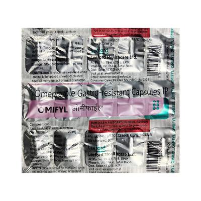 OMIFYL Capsule 15's - Ulcer/Reflux/Flatulence-Aaa