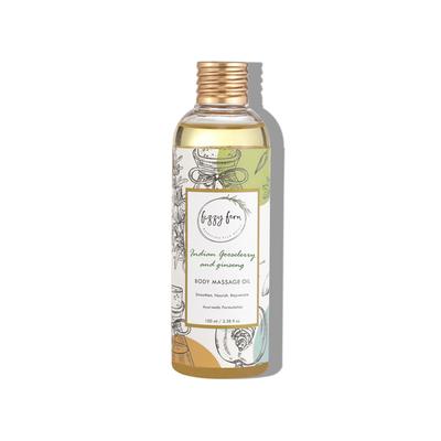 Fizzy Fern Body Massage Oil - Indian Gooseberry & Ginseng 100 ml - Lotions & Creams