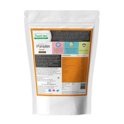The Food Folks Roasted Pumpkin Seeds - Barbeque 250 gm - Nutritional Bars