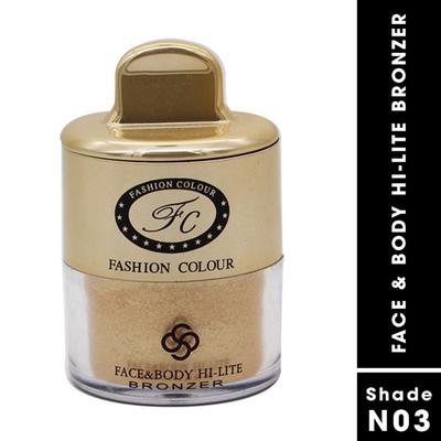 Fashion Colour Face & Body Hi - Lite Bronzer, Shade 03 4 gm - Bronzers
