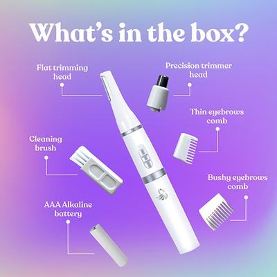Bombae Eyebrow & Face Trimmer fuzz OFF - Shaving & Hair Removal