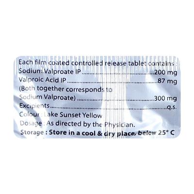 VALPOCARE CR 300 Tablet 10's - Epilepsy/Convulsion-Ant