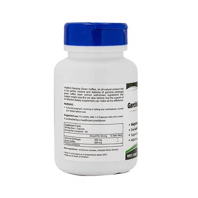 HealthVit Garcinia Green Coffee 500 mg Capsules 60's - Weight Loss