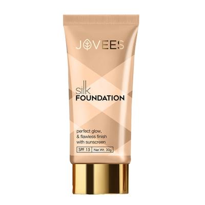 Jovees Silk Foundation (SPF 15) 30 gm - Face Moisturizers