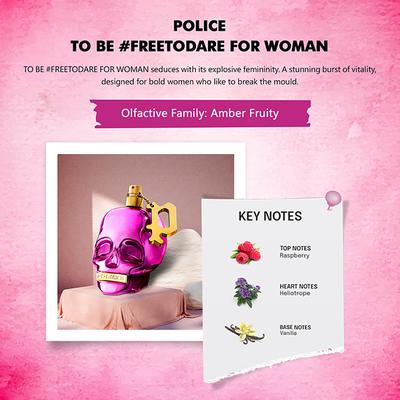 Police To Be Freetodare for Woman Eau De Parfum 40 ml - Women Perfumes (Edt/Edp)