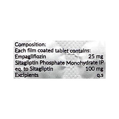 EMPAHOPE S 25/100 Tablet 10's - Diabetes-Ant