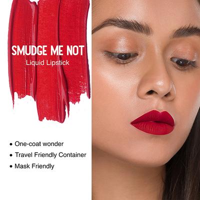 Sugar Cosmetics Smudge Me Not Liquid Lipstick - 52 Modern Auburn 4.5ml - Liquid Lipsticks