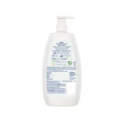Nivea Shower Gel Soft And Almond Oil 1000 ml - Shower Gels & Body Wash