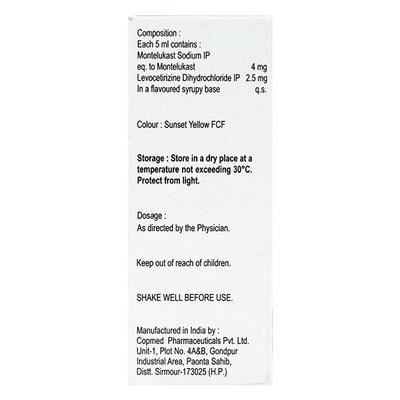 Monticope Suspension 30ml - Allergies-Ant