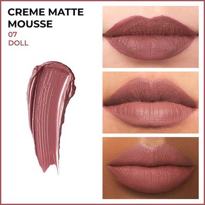 Insight Cosmetics Creme Matte Mousse Doll 6.5 gm - Liquid Lipsticks