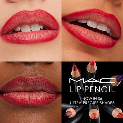 M.A.C Lip Pencil-Ruby Woo 1.45 gm - Lip Liners