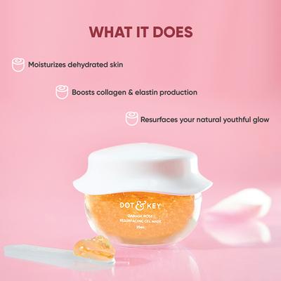 Dot & Key Damask Rose Resurfacing Gel Mask 25 ml - Masks & Peels