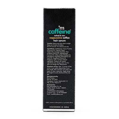 Mcaffeine Naked & Raw Cappuccino Coffee Hair Serum 50 ml - Hair Lotions & Tonics