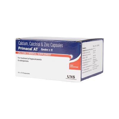 Primacal AT Softgels 10's - Calcium And Minerals