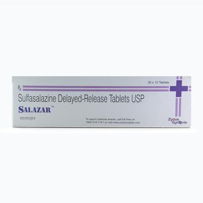 Salazar Tablet 10'S - Ulcerative Colitis/Bowel Inflammatory Disease-GIT