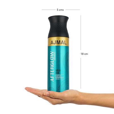 Ajmal Afterglow Advanced Deodorant Oriental Woody Fruity Fragrance Body Spray for Men and Women 200 ml - Deodorants/Roll-Ons