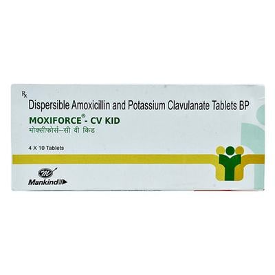 Moxiforce CV Kid Tablet 10'S - Bacterial Infections-Pen