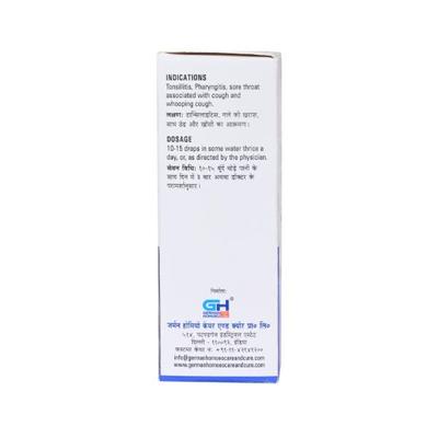 German's Tonsil Drops 30 ml - Homeopathic Drops
