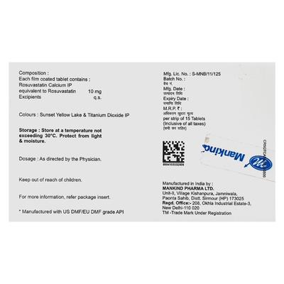 STATPURE 10 Tablet 15's - High Cholesterol-Dys