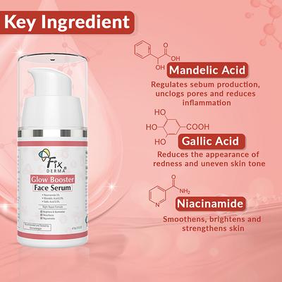 Fixderma 5 Percent Niacinamide Serum Glow Booster Face Serum 15 gm - Face Serum