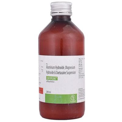 OXYPLIN Suspension 200ml - Ulcer/Reflux/Flatulence-Aaa