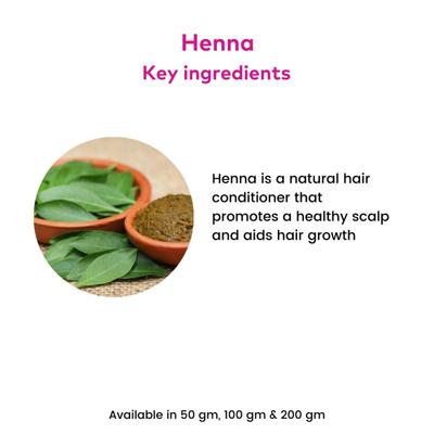 Rosa Henna Powder 200 g - Hair Masks & Packs