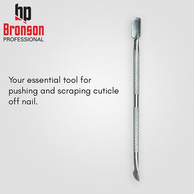 Bronson Professional Nail Pusher And Cuticle Remover Manicure Tool Silver 1's - Nail Care