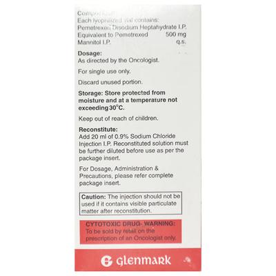 Pexotra 500mg Injection 1'S - Cancer Oncology-Cyt