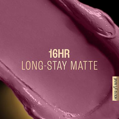 Lakme Forever Matte Liquid Lip, 16hr Lipstick, Mauve Fling, 5.6ml - Liquid Lipsticks