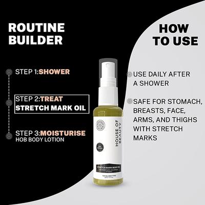House of Beauty Stretchmark Oil 50 ml - Essential Oils
