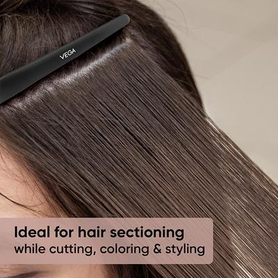 Vega Hair Clip For Styling, Hair Sectioning, Sectioning Clips For Haircut, Blow Dry For Salon Hc-02 - Hair Clips/Bands