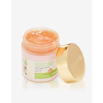 Fabessentials Aloe Vera Camellia Leaves Face Scrub 100 gm - Face Scrubs