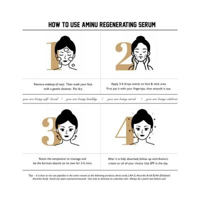 AMINU The amarathine - Regenerating Serum 10 ml - Face Serum