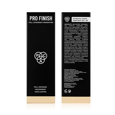 PAC Pro Finish Full Coverage Foundation PF Light - 100 60 ml - Foundation