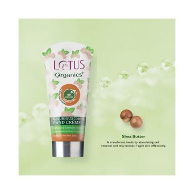 Lotus Organics Luxurious Comfort Hand Creme 50 gm - Hand Creams