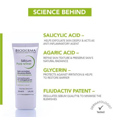 Bioderma Sebium Pore Refiner Cream 15 ml - Lotions & Creams