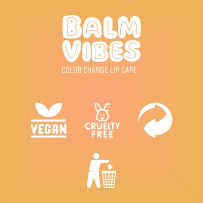 Matt Look Balm Vibes Color Change Lip Balm for Women infused with Fruit & Moroccan Oil, Island coconut-06 3 gm - Lip Balms