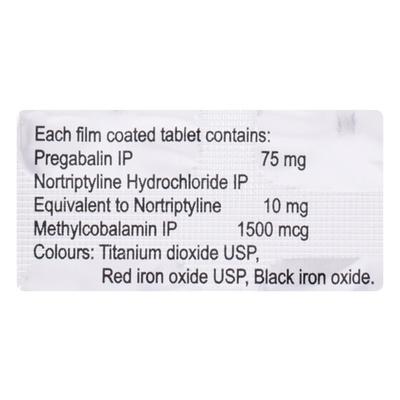 BAIM PLUS NT Tablet 10's - Neuropathic Pain-Dru