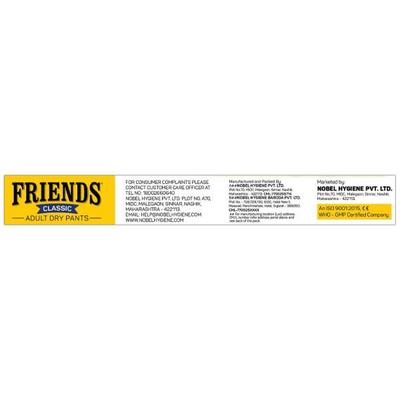 Friends Classic Adult Dry Pants (L) 1's - Adult Diapers & Pads