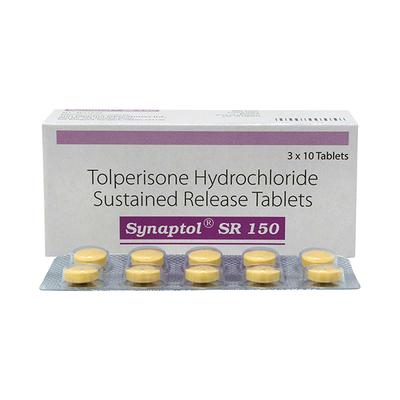Synaptol SR 150mg Tablet 10'S - Muscle Cramps/Spasticity-Mus