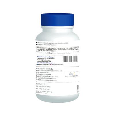 Healthvit C-Vitan-N Plant Based Natural Vitamin C with Zinc Tablet 60's - Vitamin C