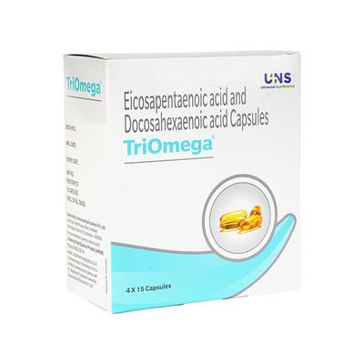 Triomega Capsules 15's - Omega Fish Oil Fatty Acids