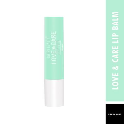 Swiss Beauty Moisturizing Lip Balm, Shade- Fresh Mint 4.5 gm - Lip Balms