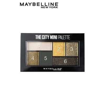 Maybelline New York City Mini Eyeshadow Palette, Urban Jungle 6.1 gm - Eyeshadow, Bases & Primers