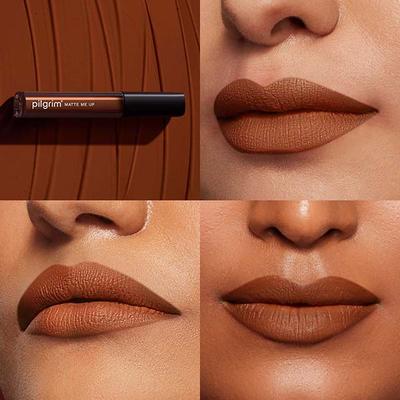 Pilgrim Liquid Lipstick Brown Mischief 3 ml - Liquid Lipsticks