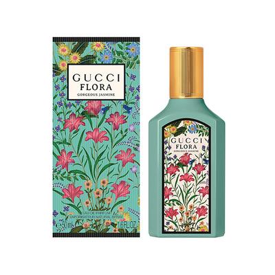 Gucci Flora Gorgeous Jasmine Eau De Parfum For Women 50 ml - Women Perfumes (Edt/Edp)