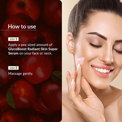 Lotus Botanicals GlycoBoost Radiant Skin Super Serum with Red Apple & Glycolic Acid 30 ml - Face Serum
