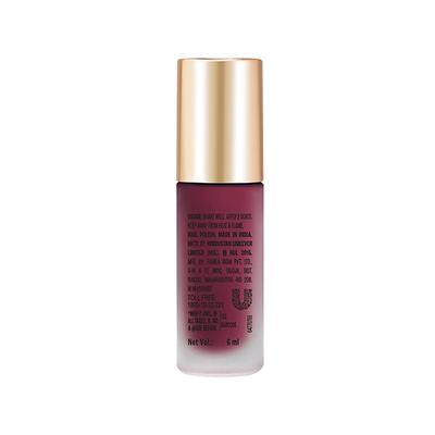 Lakme 9To5 Powerplay Insta-Manicure Nail Enamel Sangria Sunset 6 ml - Nail Polish