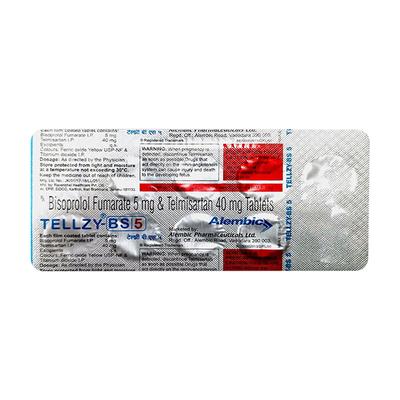 TELLY BS 5 Tablet 10's - Hypertension-Ana